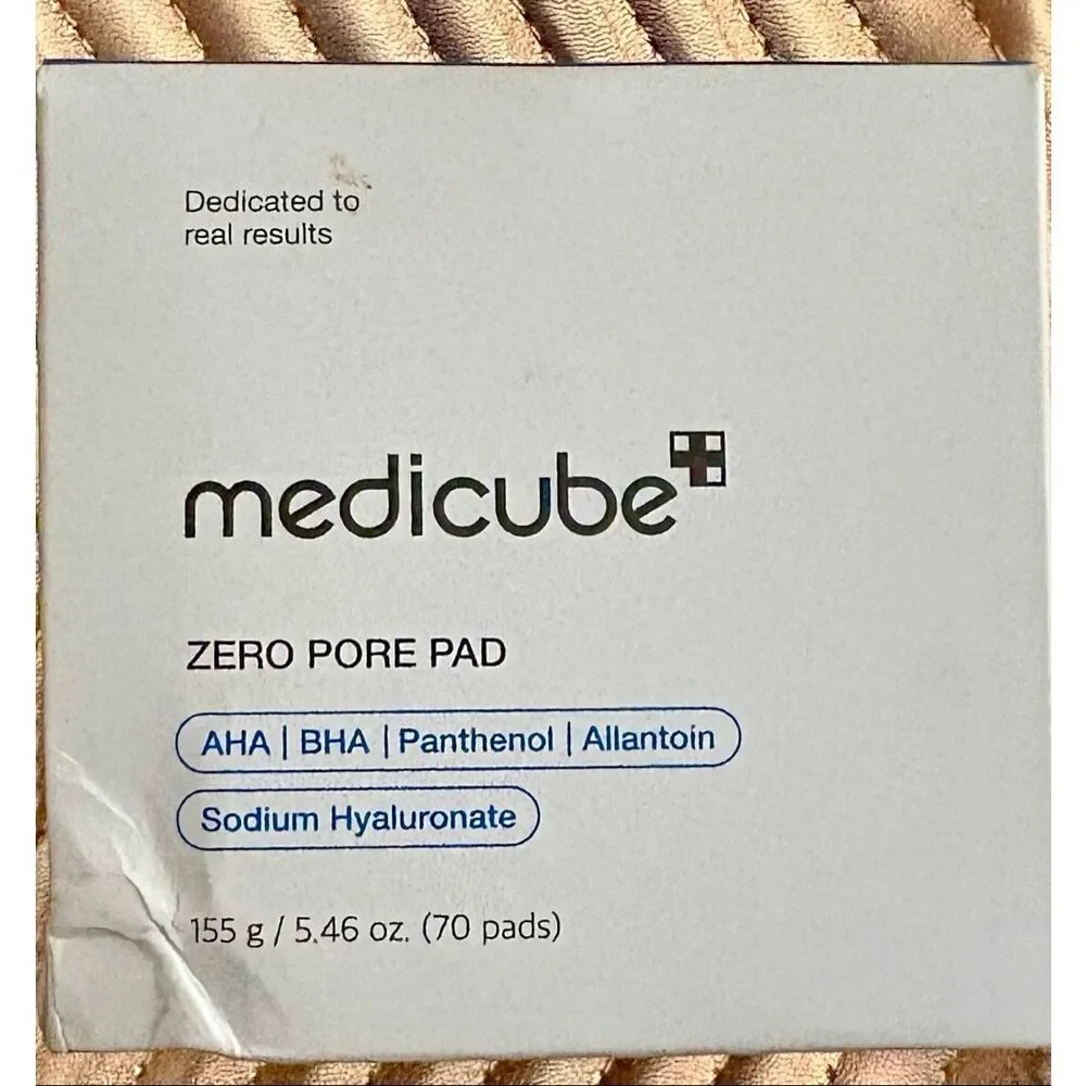 MEDICUBE - NWTIB Zero Pore Pad 2.0, 70 Dual-Textured Toner Pads/Exfoliation
